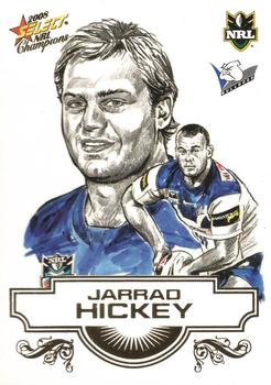 2008 Select NRL Champions - Sketches #SK4 Jarrad Hickey Front